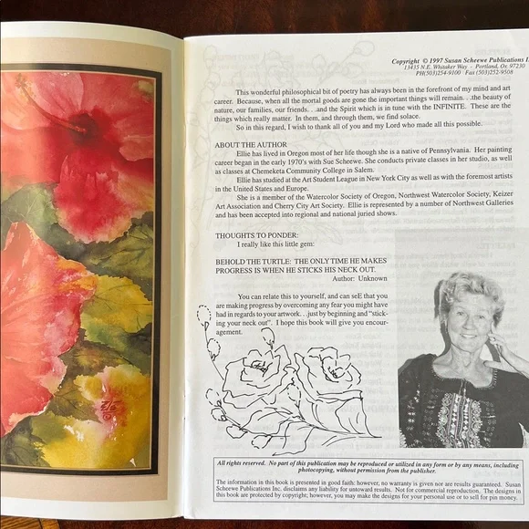 Watercolor Instruction Books Set of 4 Susan Scheewe Production - Picture 7 of 10